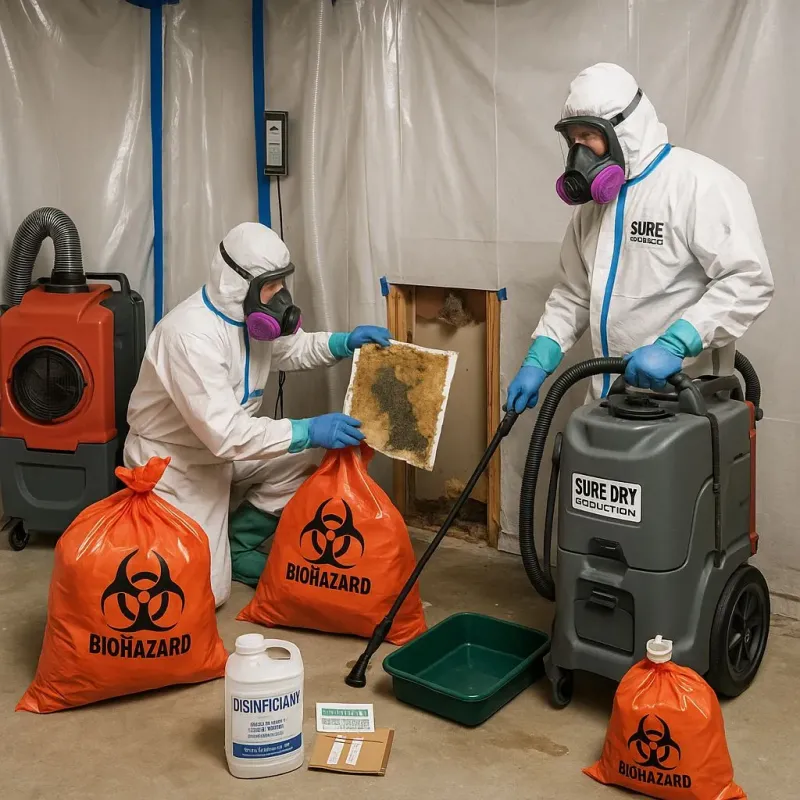 Contaminated Water Handling Protocols process in Glendive, MT