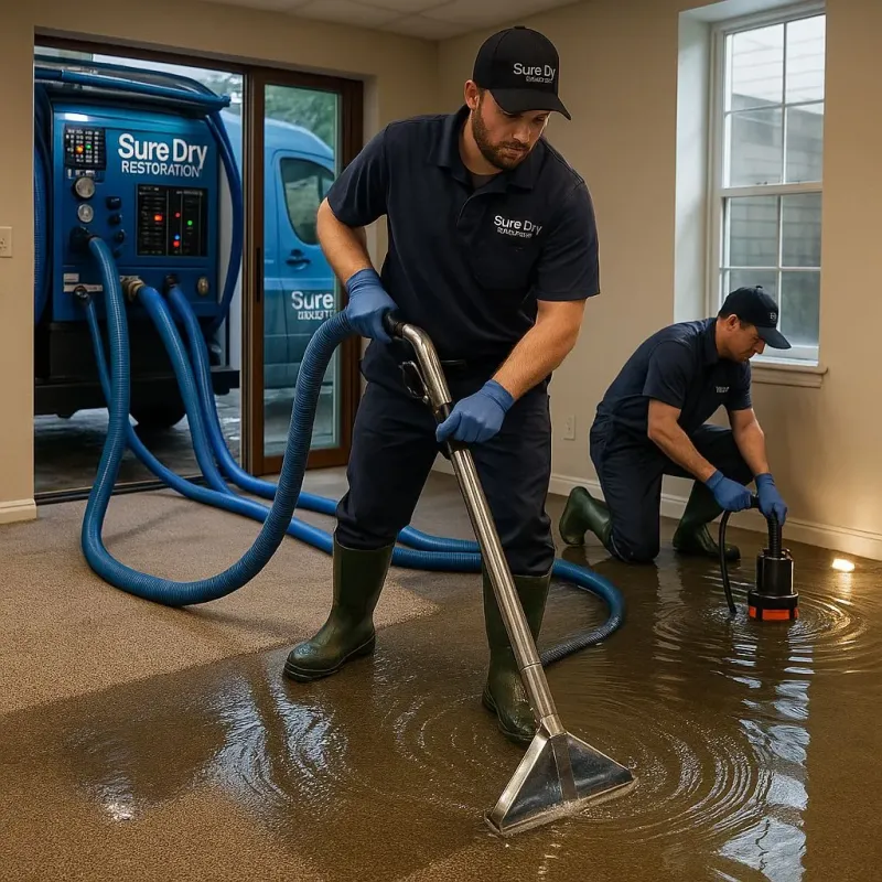 Water Extraction and Removal process in Glendive, MT